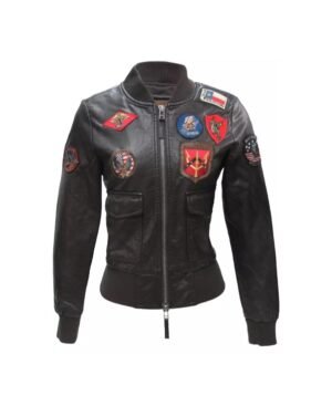 Top Gun Womens Vegan Jacket (2)