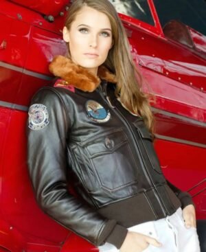 Women Top Gun Flight Jacket (6)