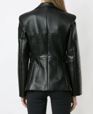 Women Leather Blazer (5)