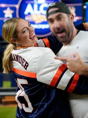 Kate Upton Verlander Houston Astros Jacket