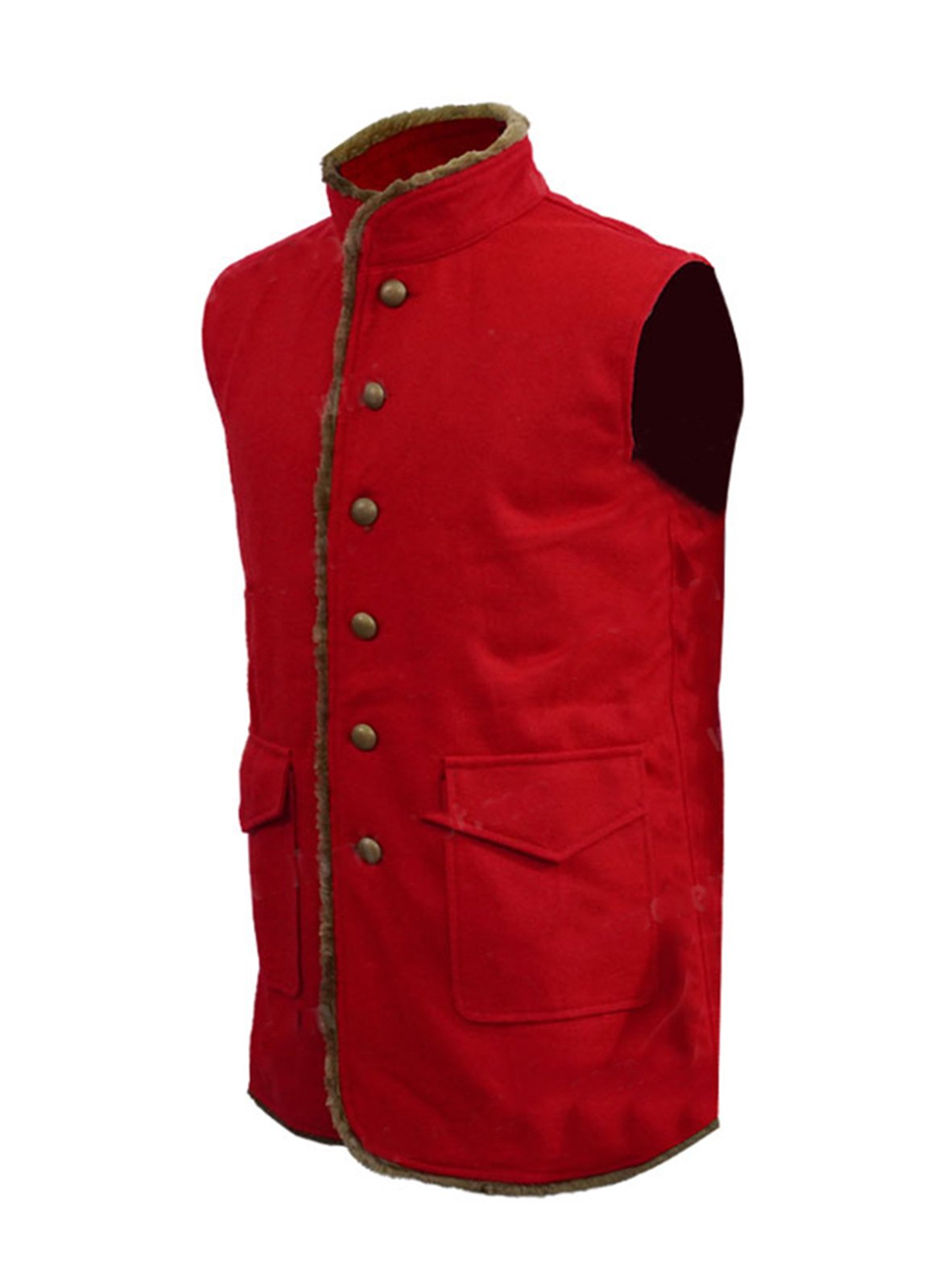 Mr. Claus The Christmas Chronicles Red Vest - Image 3