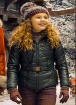 Alternative view of Kate The Christmas Chronicles 2 Green Leather Jacket
