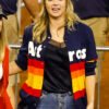 Kate Upton Astros Blue Sweater Jacket - Image 2