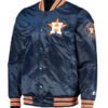 Houston Varsity The Diamond Navy Blue Jacket