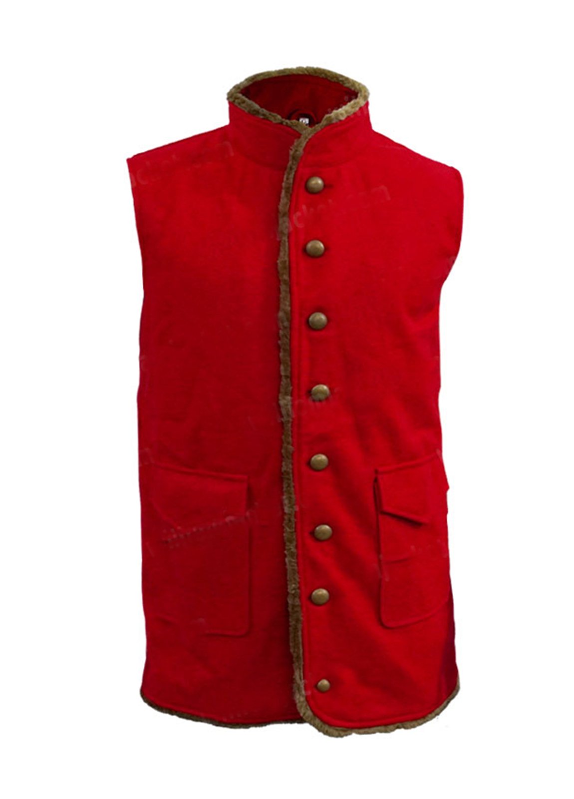 Mr. Claus The Christmas Chronicles Red Vest - Image 4