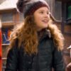 Kate The Christmas Chronicles 2 Green Leather Jacket - Image 3