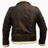 Fallout 4 Bomber Leather Brown Jacket - Image 6