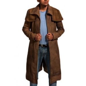 Alternative view of Fallout 4 New Vegas Ranger Duster Brown Coat