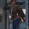 Fallout 4 76 Tracer Brown Leather Jacket