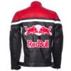 Red Bull Racing Leather Jacket - Back