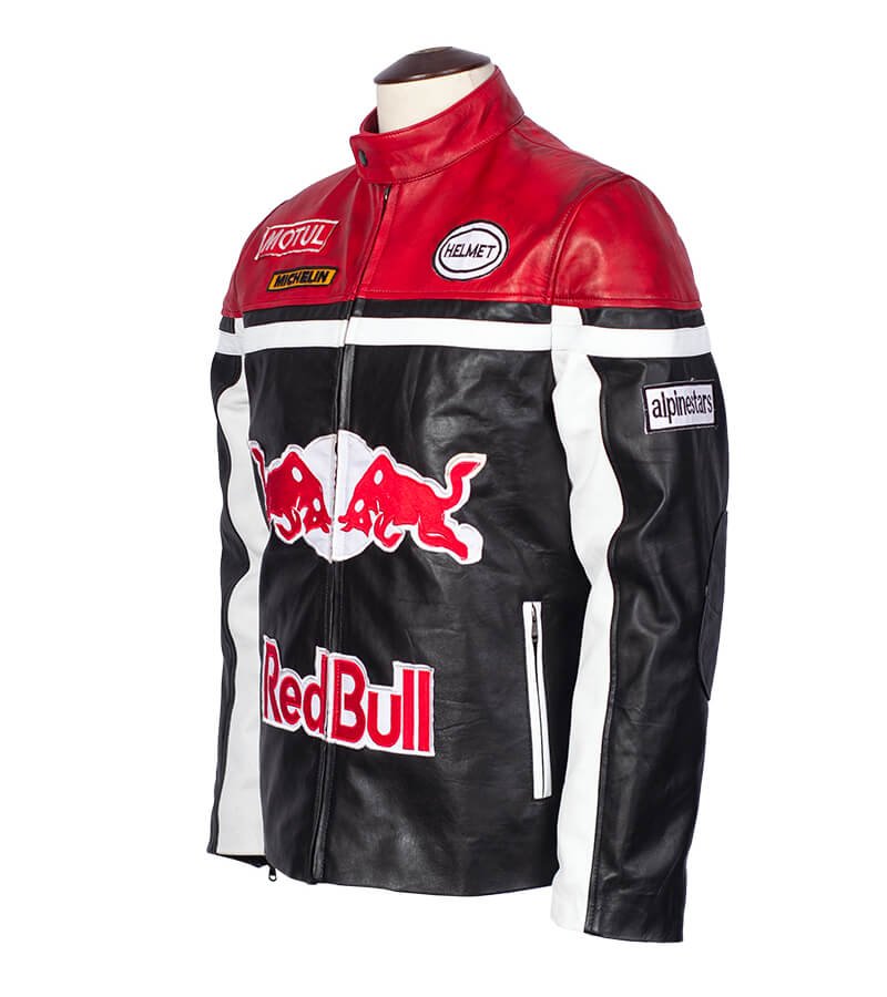 Red Bull Racing Leather Jacket - Side 02