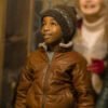 Jack The Christmas Chronicles 2 Brown Leather Jacket