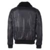 The Official Top Gun Bomber Shearling Leather Jacket - Image 2