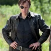 The Walking Dead Governor Black Leather Jacket