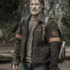 The Walking Dead S10 Ending Rick Grimes Leather Jacket