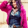 The Walking Dead Season 10 Princess Sherpa Pink Jacket