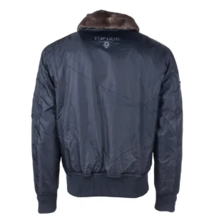 Alternative view of Top Gun Bomber Shearling Machine Jacket