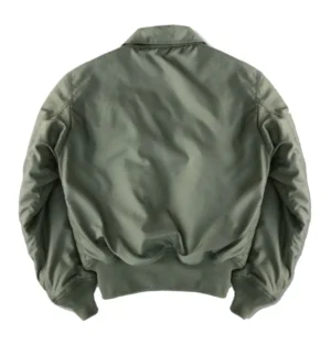 Alternative view of Top Gun Maverick CWU Bomber Nylon Flight Jacket