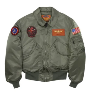 Top Gun Maverick CWU Bomber Nylon Flight Jacket