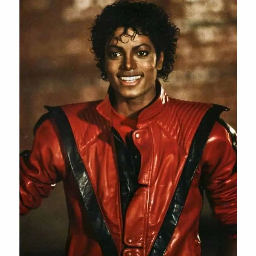Michael jackson thriller leather jacket