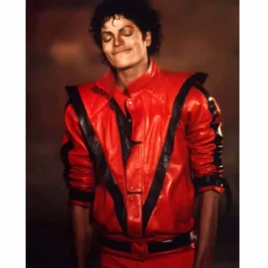 Michael jackson thriller red jacket