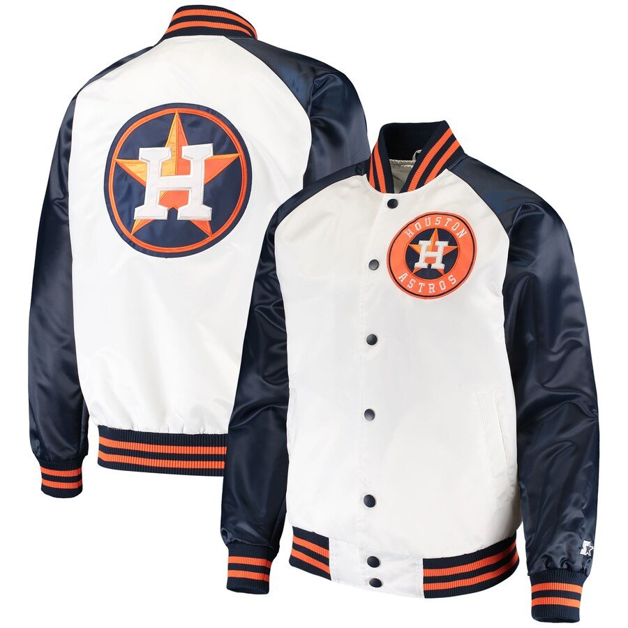 Houston Astros Renegade White Jacket - Image 3