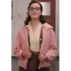 Pink lady jacket grease