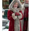 Mrs Claus The Christmas Chronicles Red Fur Collar Coat