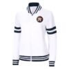 Houston Astros Vintage White Varsity Bomber Jacket