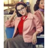 Womens pink lady jacket