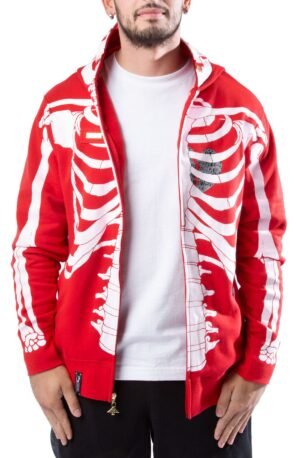 Alternative view of LRG Dead Serious Red Hoodie