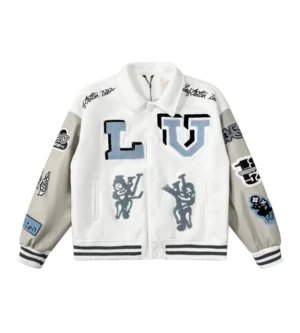 LV Bugs Bunny Letterman Varsity Jacket