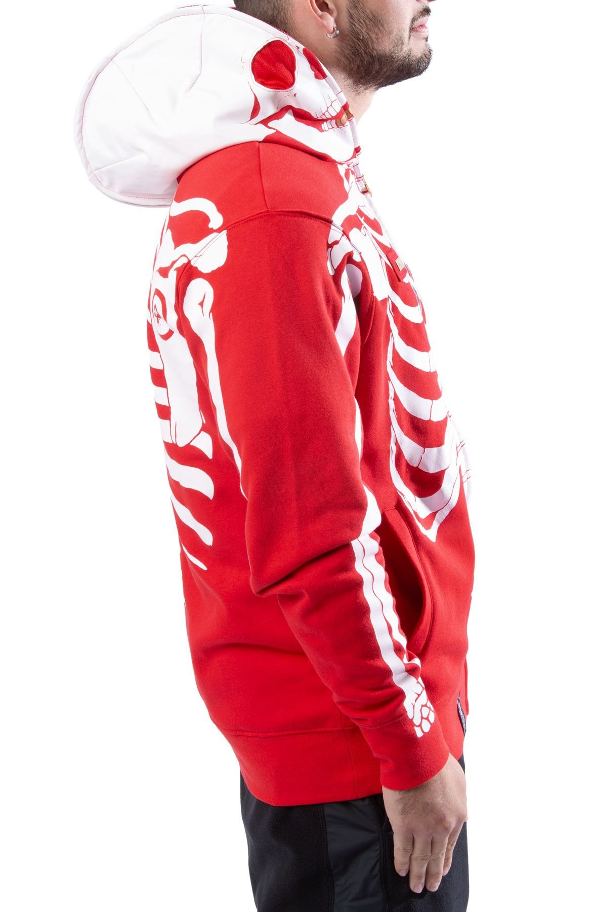 LRG Dead Serious Red Hoodie - Image 3