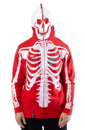 LRG Dead Serious Red Hoodie