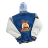 90s Xxxtentacion Winnie The Pooh Varsity Denim Jacket