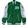Princess Diana Philadelphia Eagles Varsity Jacket - Image 4