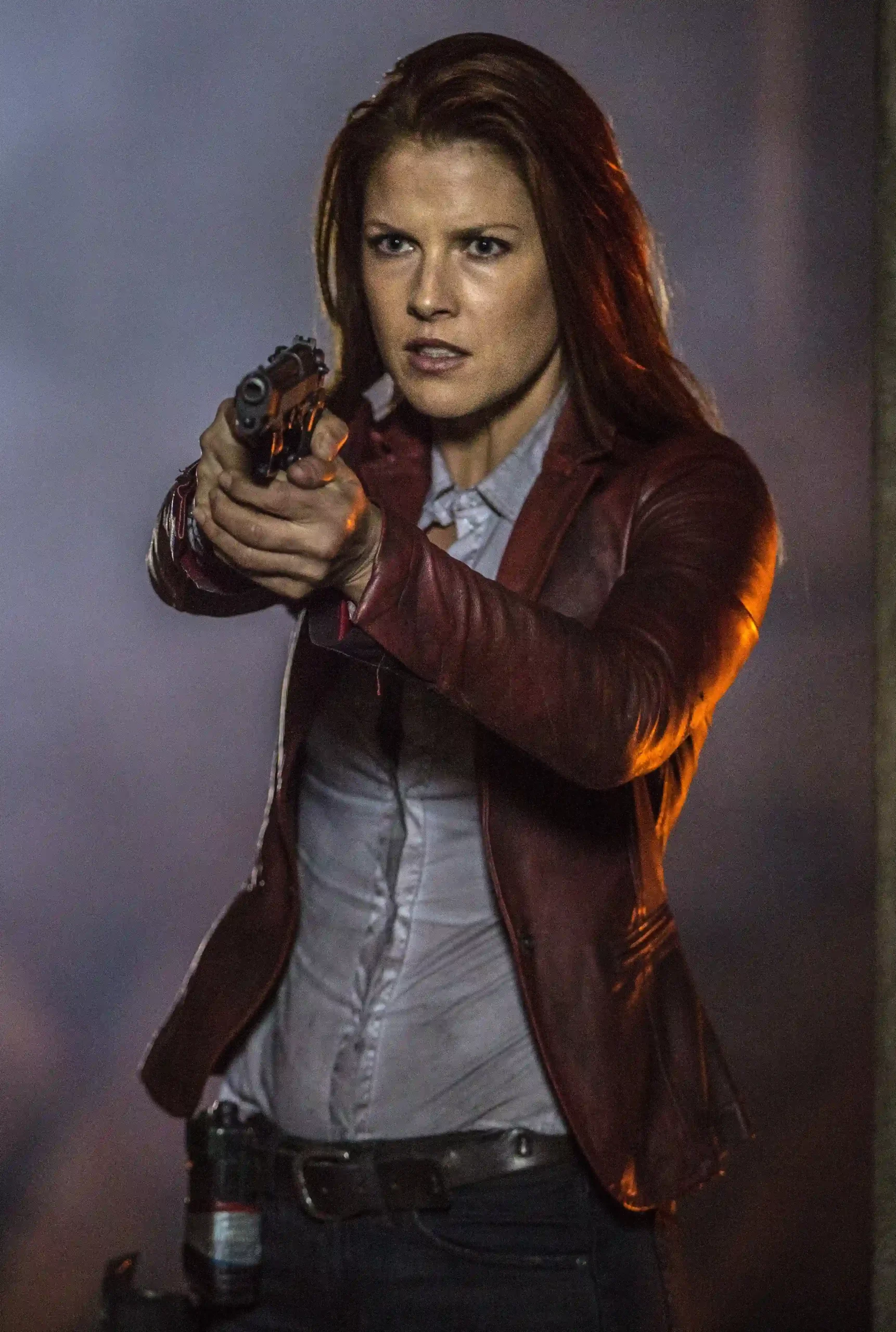 Ali Larter Resident Evil:the Final Chapter Leather Blazer - Image 3