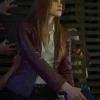 Ali Larter Resident Evil:the Final Chapter Leather Blazer - Image 4