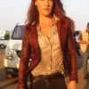 Ali Larter Resident Evil:the Final Chapter Leather Blazer - Image 2