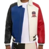Avirex Color Block Leather Jacket - Image 3