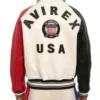 Avirex Color Block Leather Jacket - Image 6