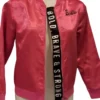 Barbie Pink Satin Bomber Jacket - Image 2