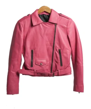 Alternative view of Barbie Pink Leather Jacket