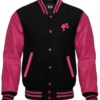 Barbie Pink Varsity Jacket - Image 2
