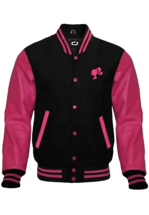 Alternative view of Barbie Pink Varsity Jacket