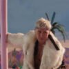 Ryan Gosling Barbie White Fur Coat - Image 3