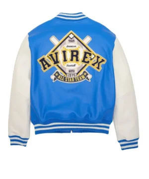 Avirex Baseball Varsity Leather Jacket