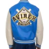 Avirex Baseball Varsity Leather Jacket - Image 6