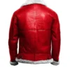 Christmas Chronicles Red Leather Jacket - Image 2
