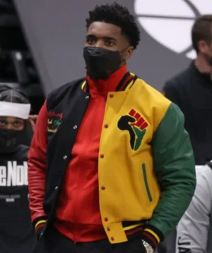 Donovan Mitchell HBCU Pride Letterman Jacket